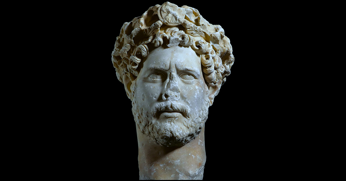 Portrait of Emperor Hadrian
