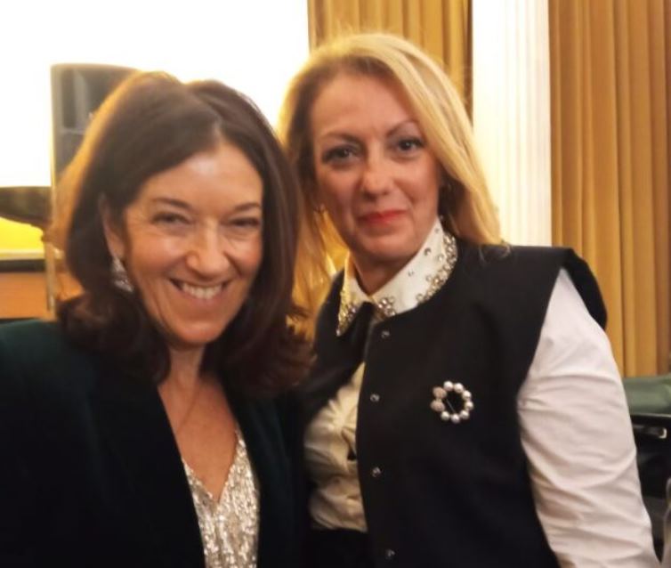 Margarita Vartholomeou in conversation with Victoria Hislop for The Panhellenic Post 