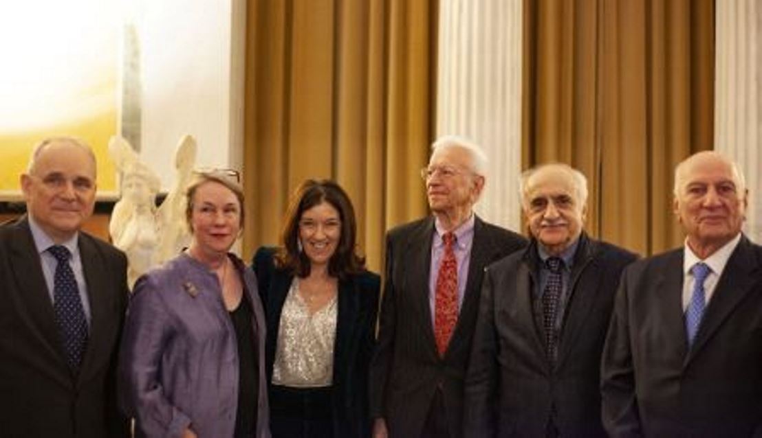 The Academy of Athens and the Society for Hellenism and Philhellenism award the Lord Byron Medal of Philanthropy 2025 to BCRPM member and author Victoria Hislop, alongside poet  and and poetry professor at Oxford University, Alicia E. Stallings