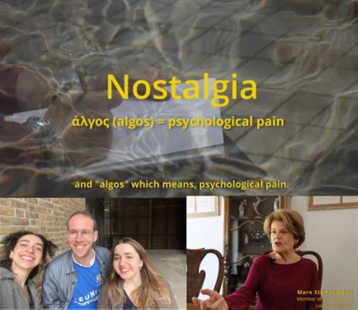 Nostalgia, a poetic documentary film by Nafsika Polemis and Anna Gkioka, UCL students